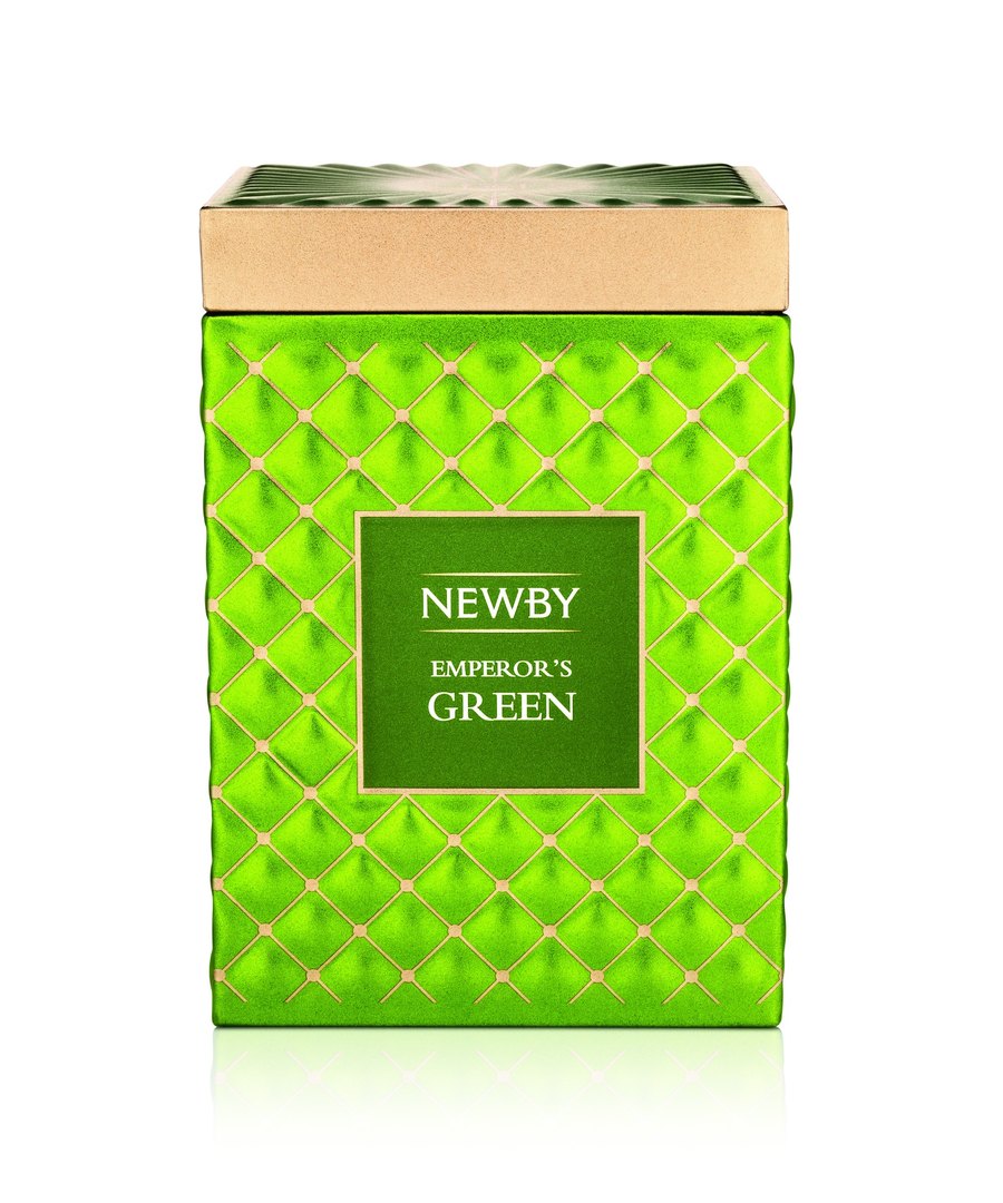 Newby Emperor's Green tea caddy